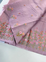 Slub silk saree (A) /5119