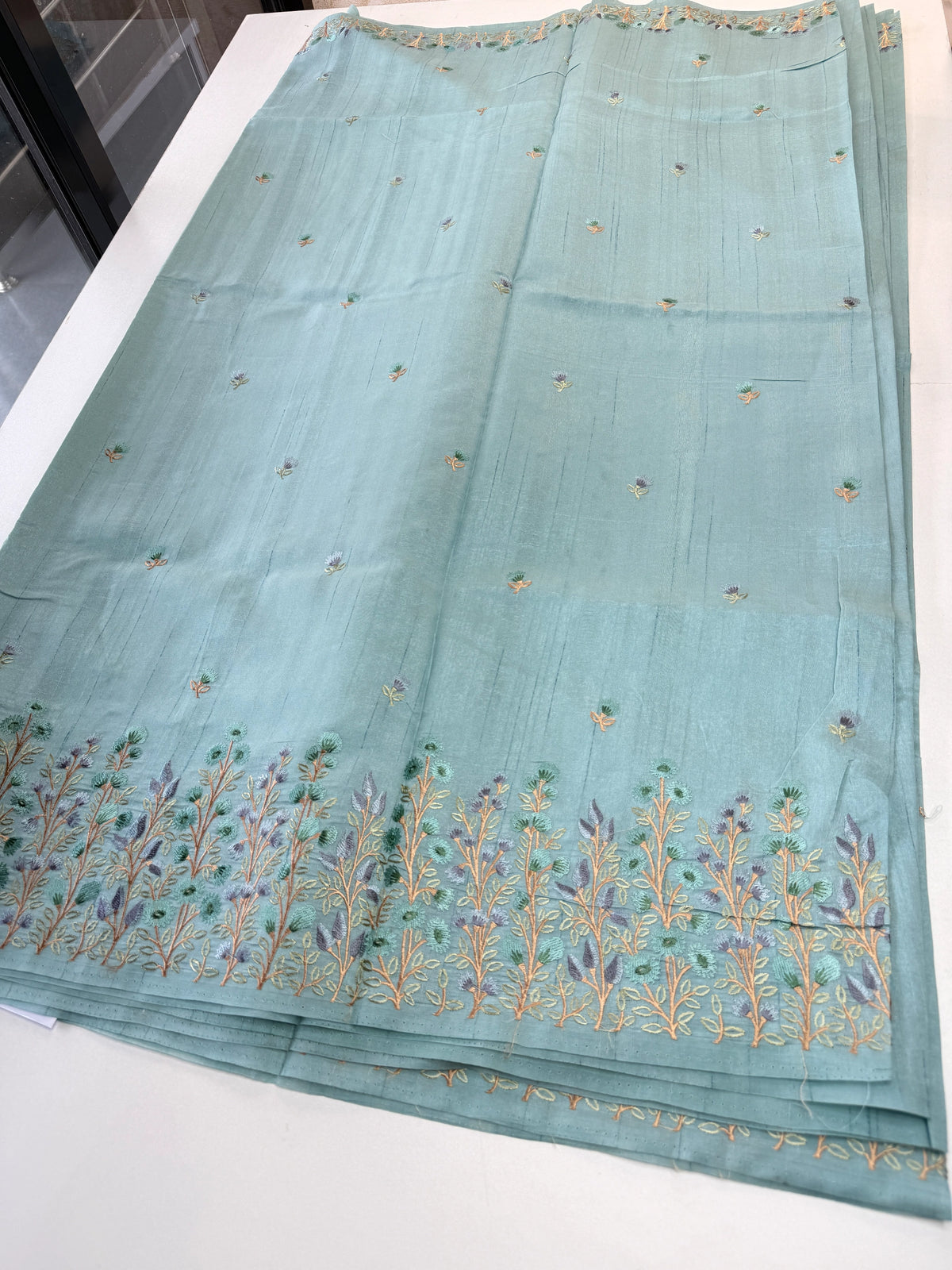 Slub silk saree (A) /5119