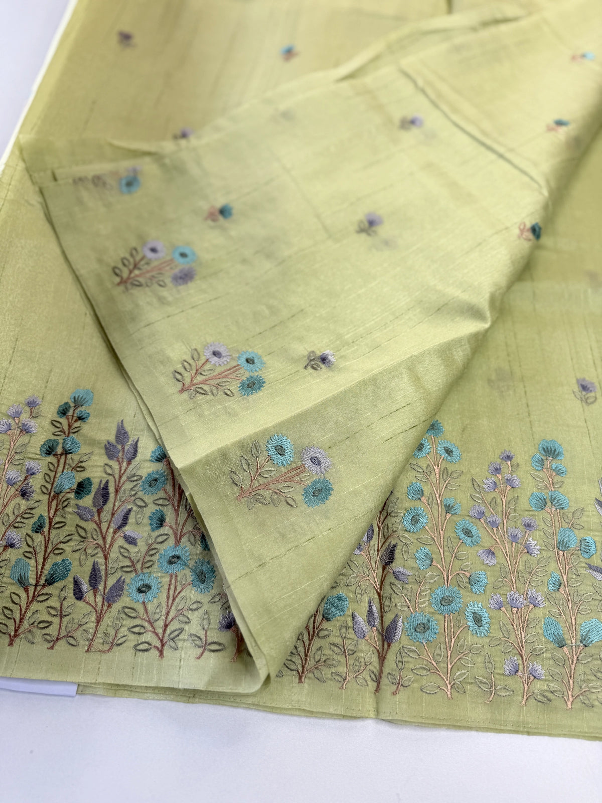 Slub silk saree (A) /5119
