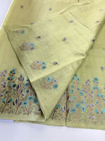 Slub silk saree (A) /5119