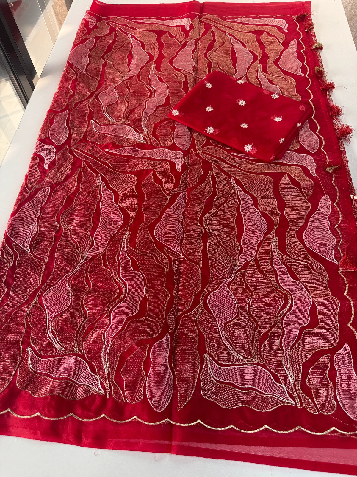Organza Saree/ 165h