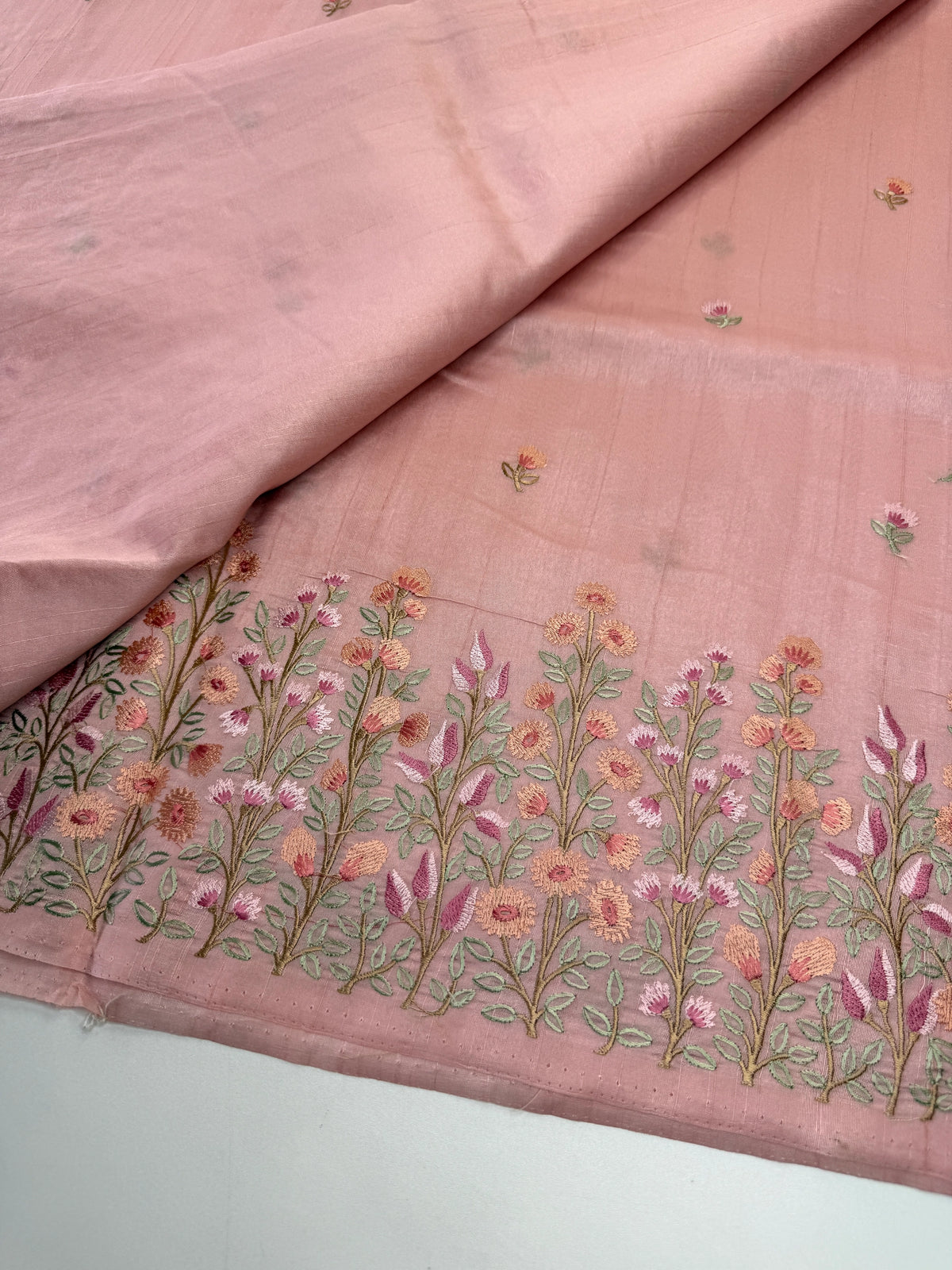 Slub silk saree (A) /5119