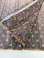 Linen Blened Saree/ RLM56