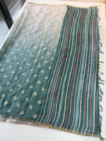 Linen Blened Saree/ RLM56