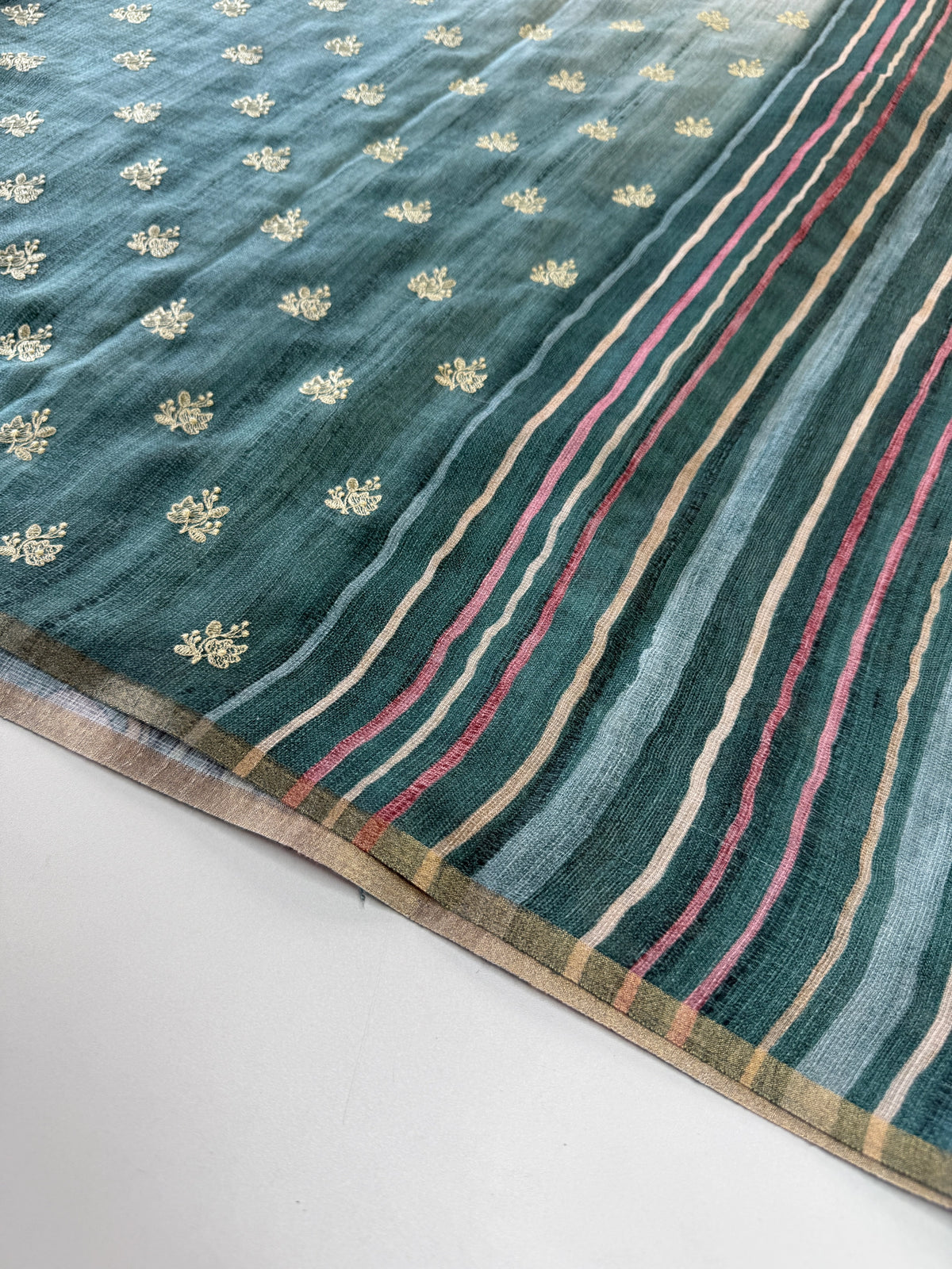 Linen Blened Saree/ RLM56