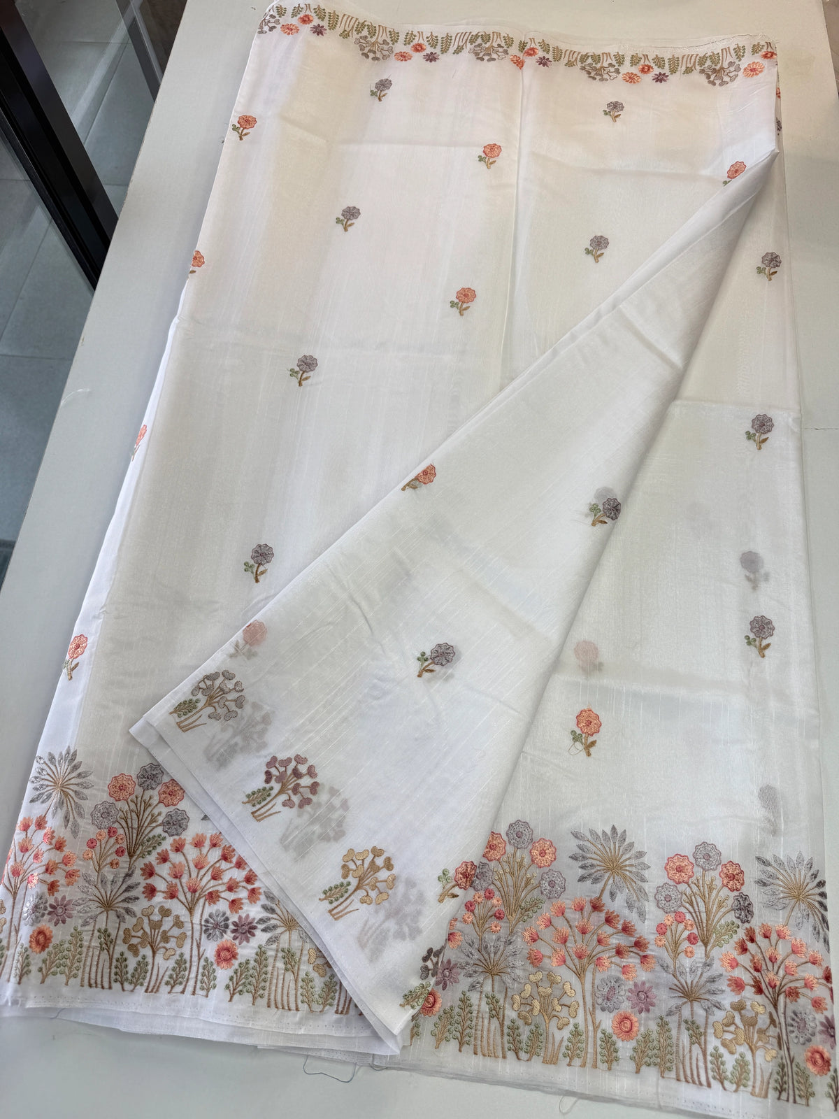Slub Silk Saree/ 5119