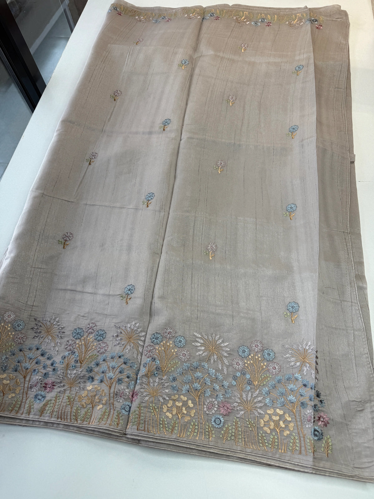 Slub Silk Saree/ 5119
