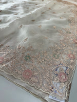 Premium soft organza saree/MC200
