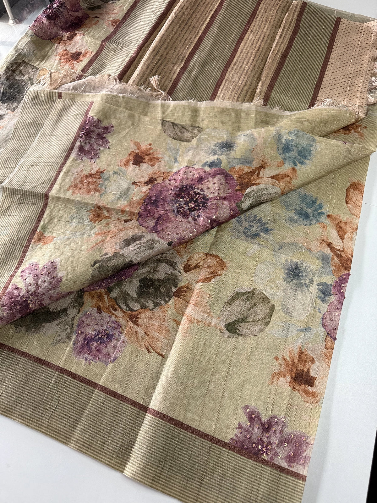 Slub silk / S1496