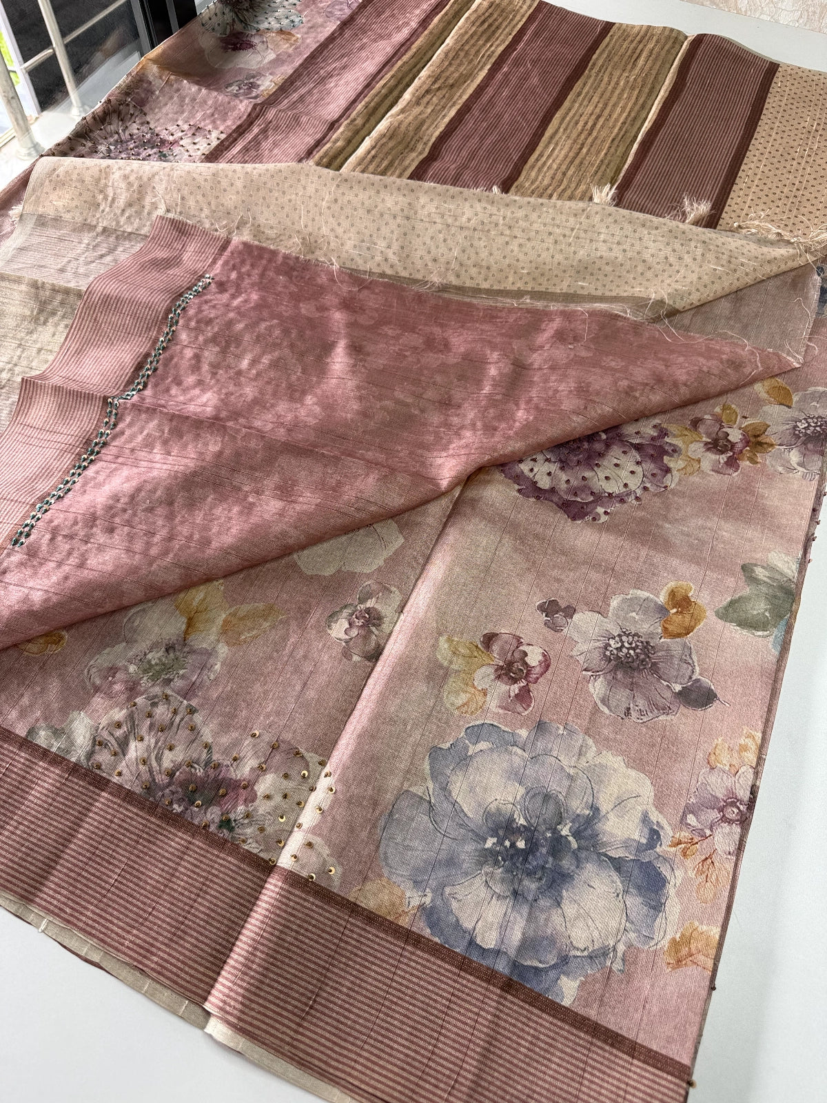 Slub silk / S1496