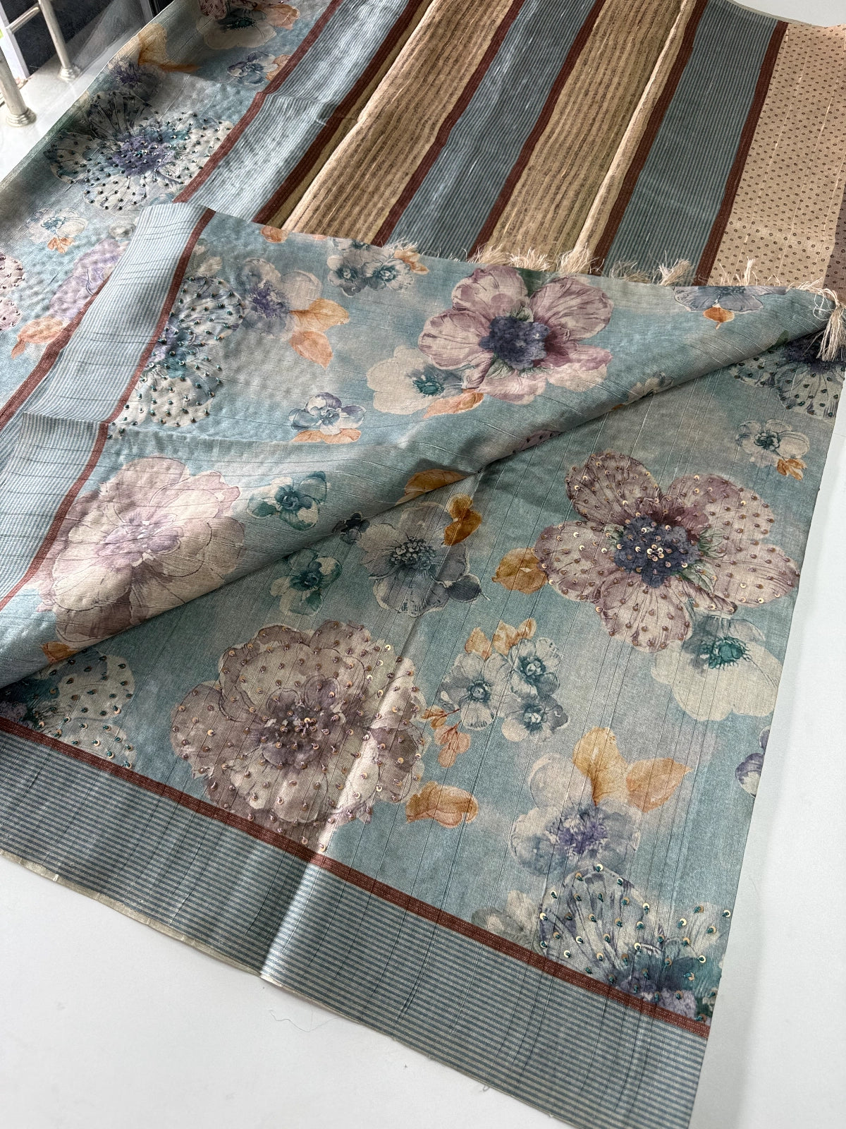 Slub silk / S1496