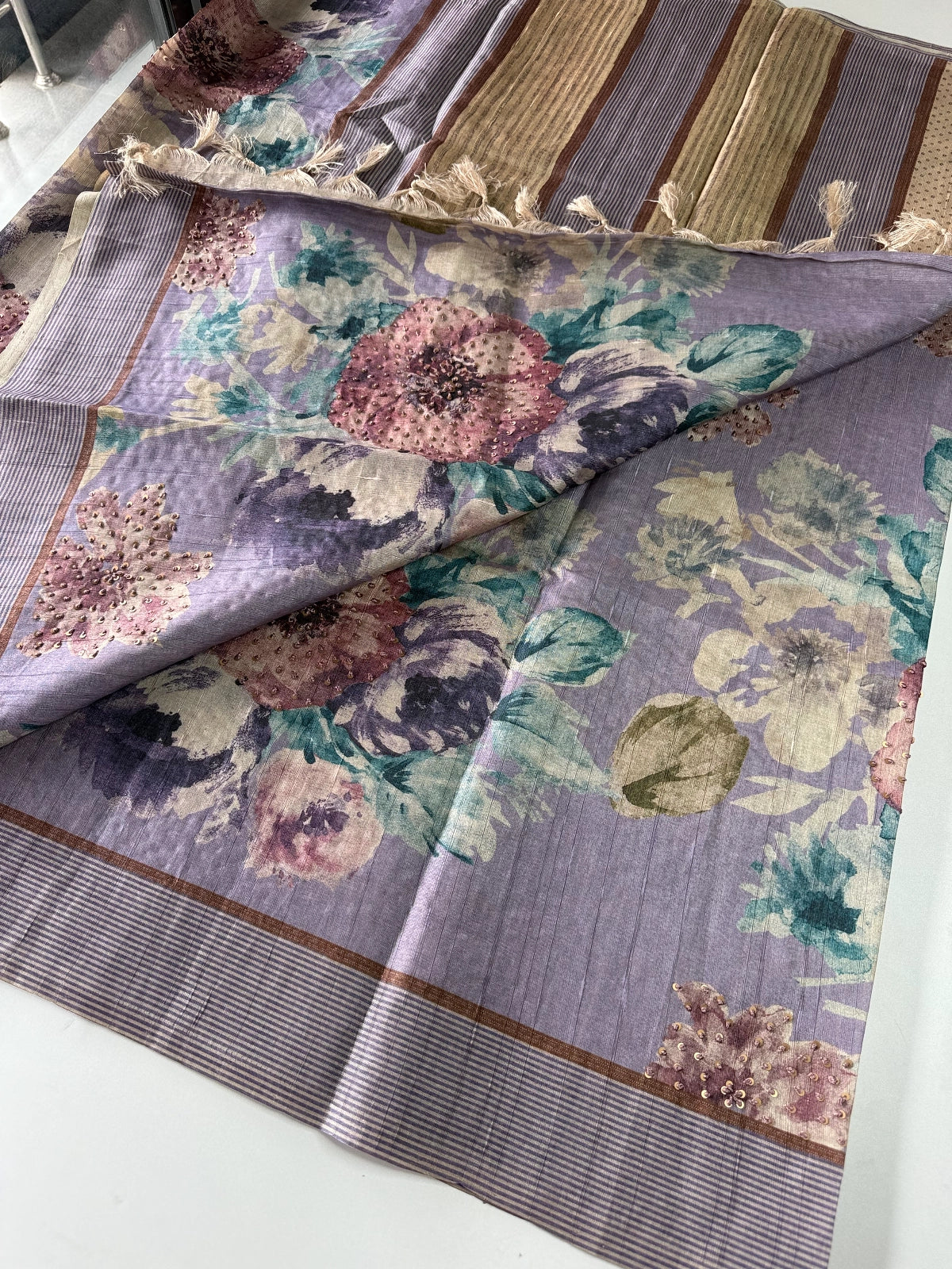 Slub silk / S1496