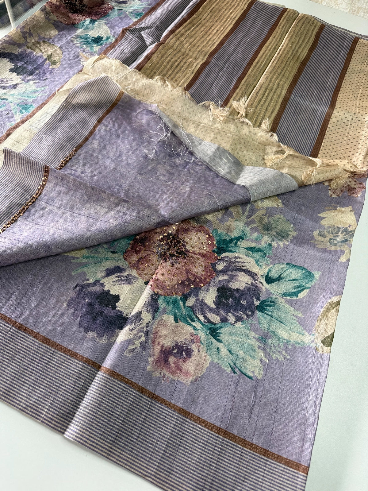 Slub silk / S1496
