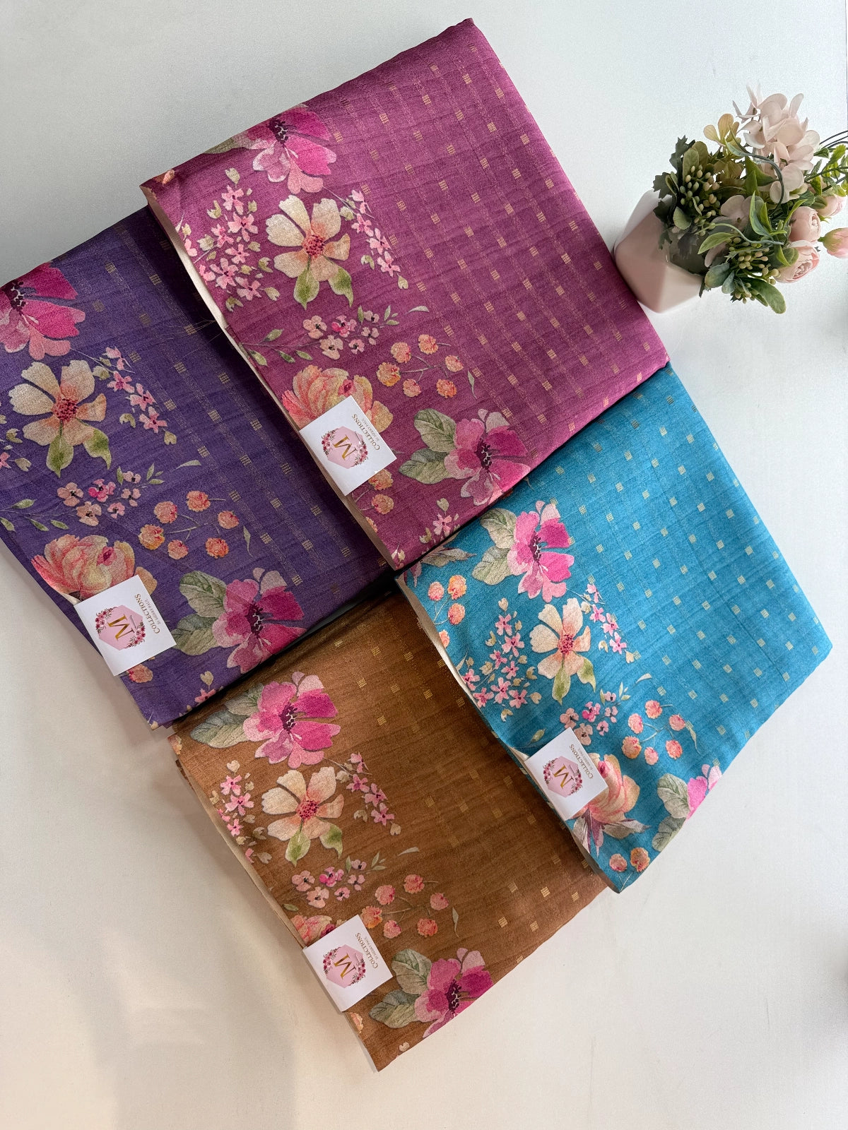 Semi Tussar Saree / MKVE