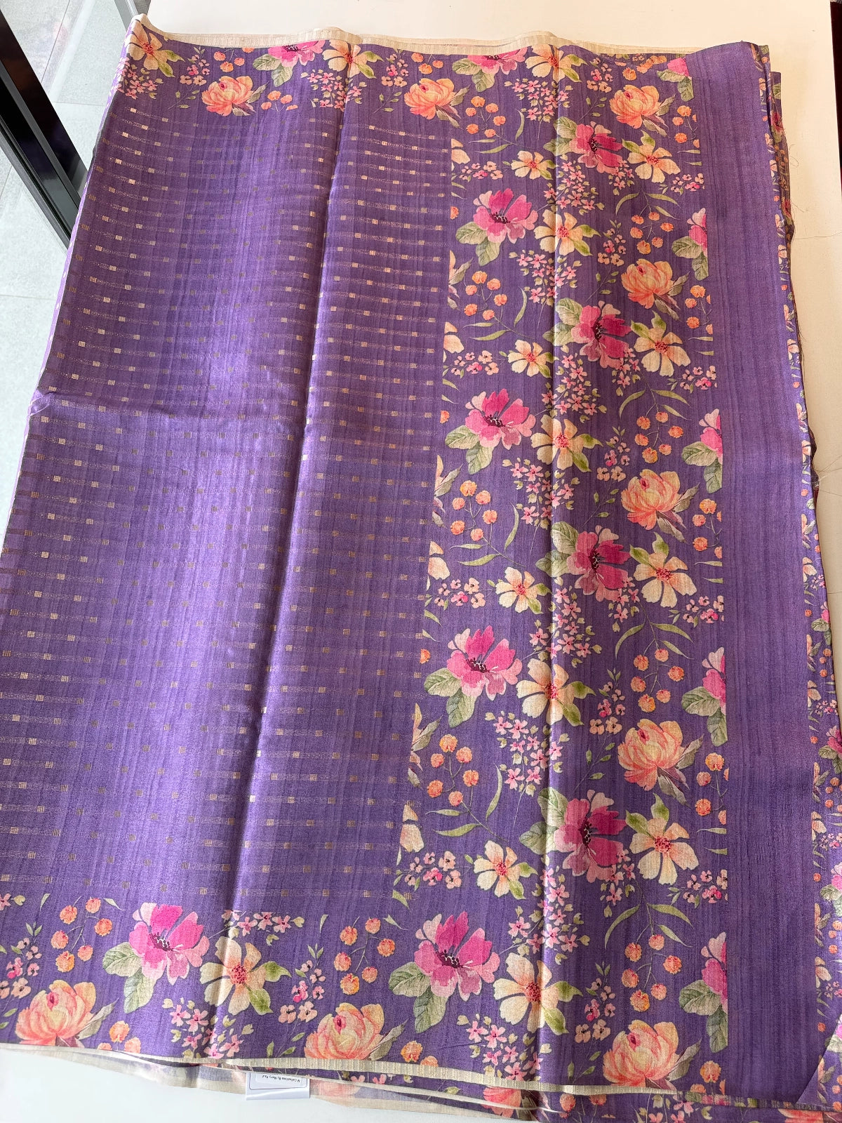 Semi Tussar Saree / MKVE