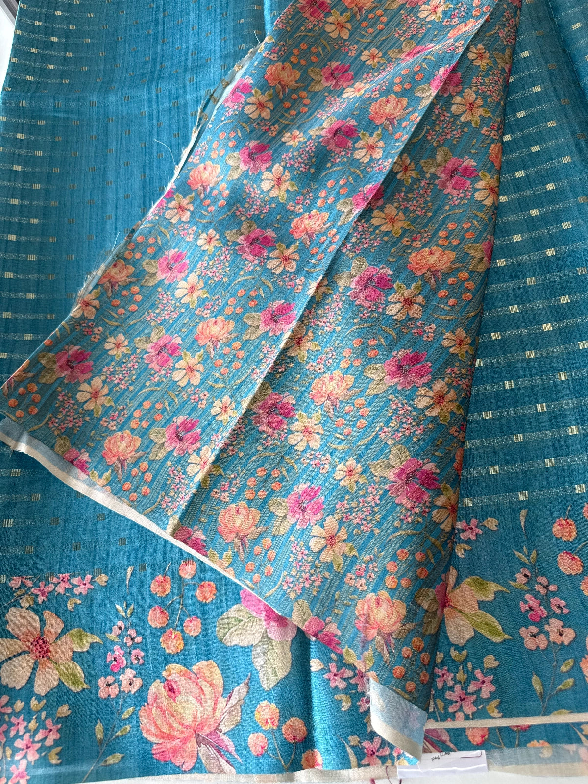 Semi Tussar Saree / MKVE