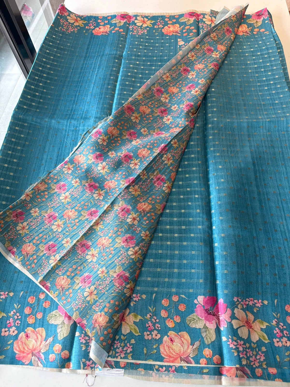 Semi Tussar Saree / MKVE