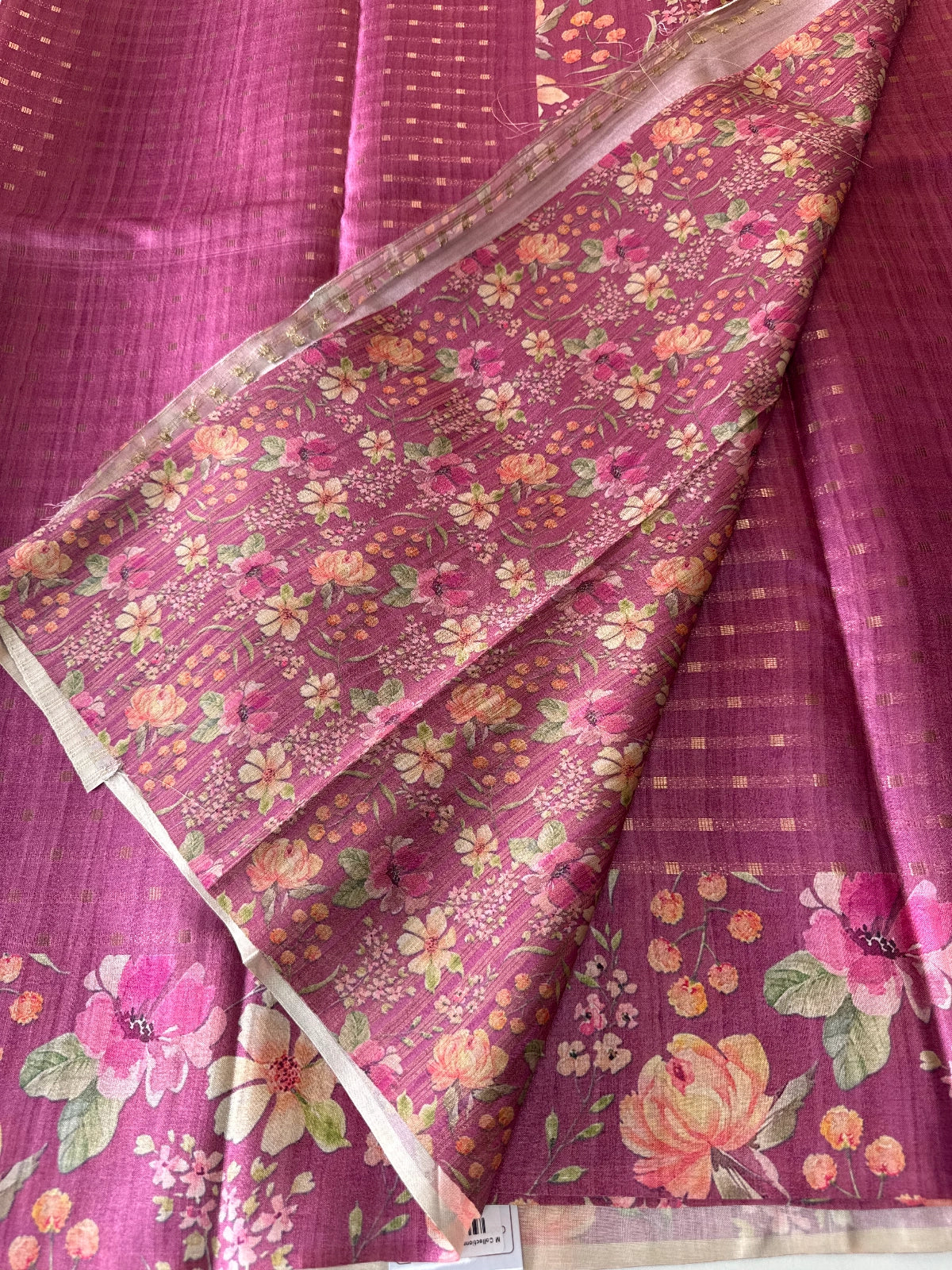Semi Tussar Saree / MKVE