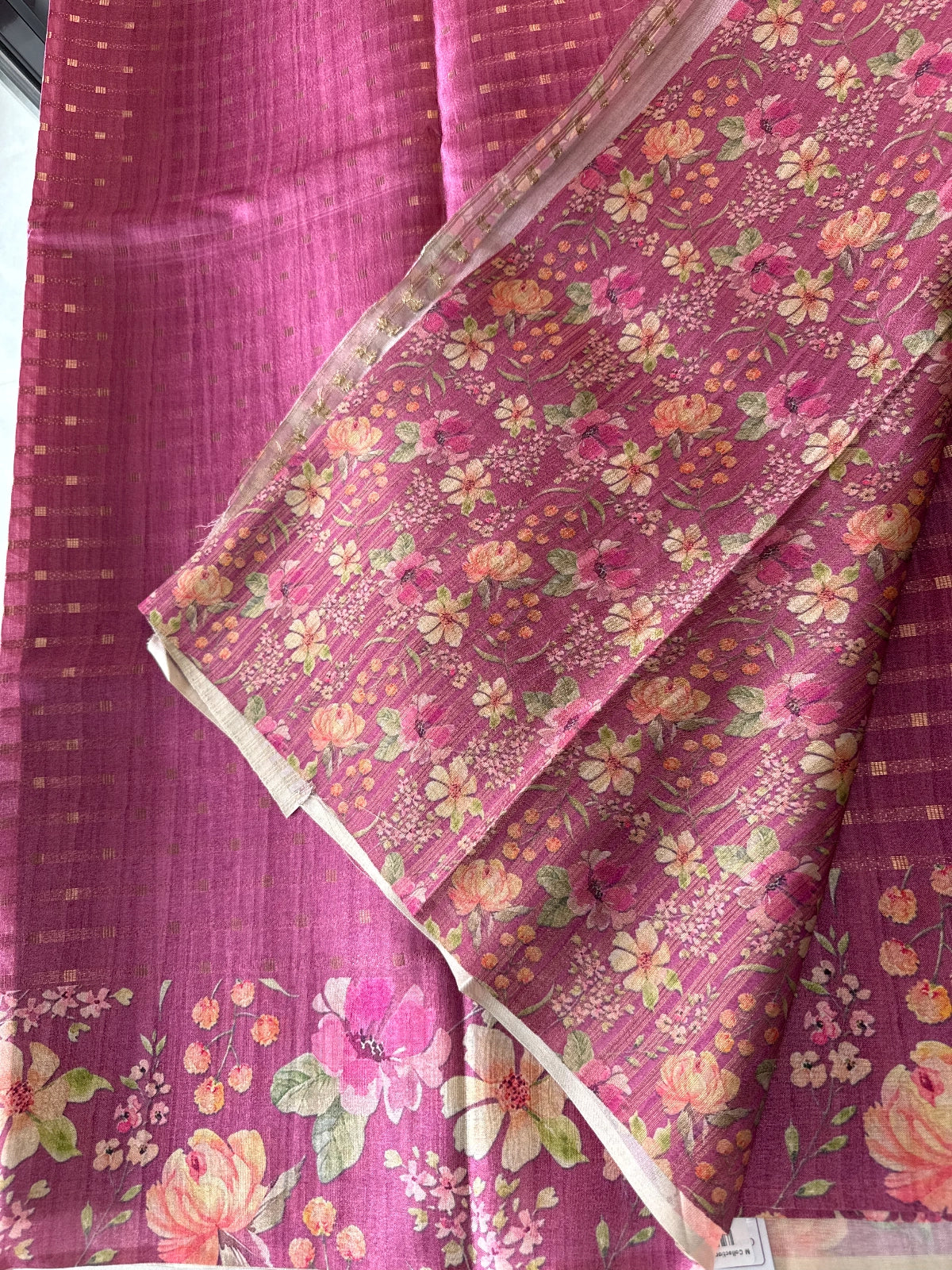 Semi Tussar Saree / MKVE