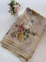 Chanderi Organza blended Saree /DG380