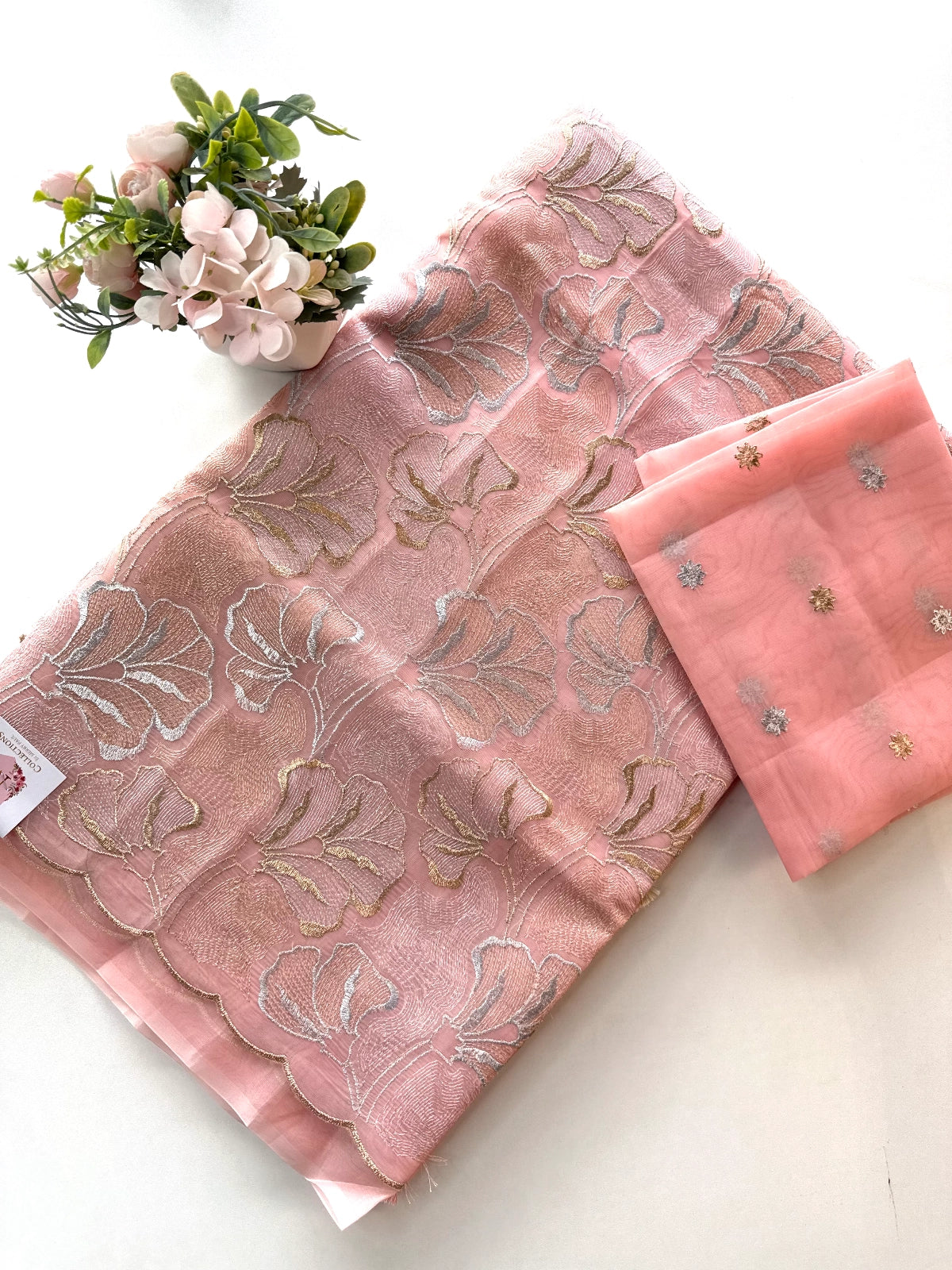 Organza Saree / STU12