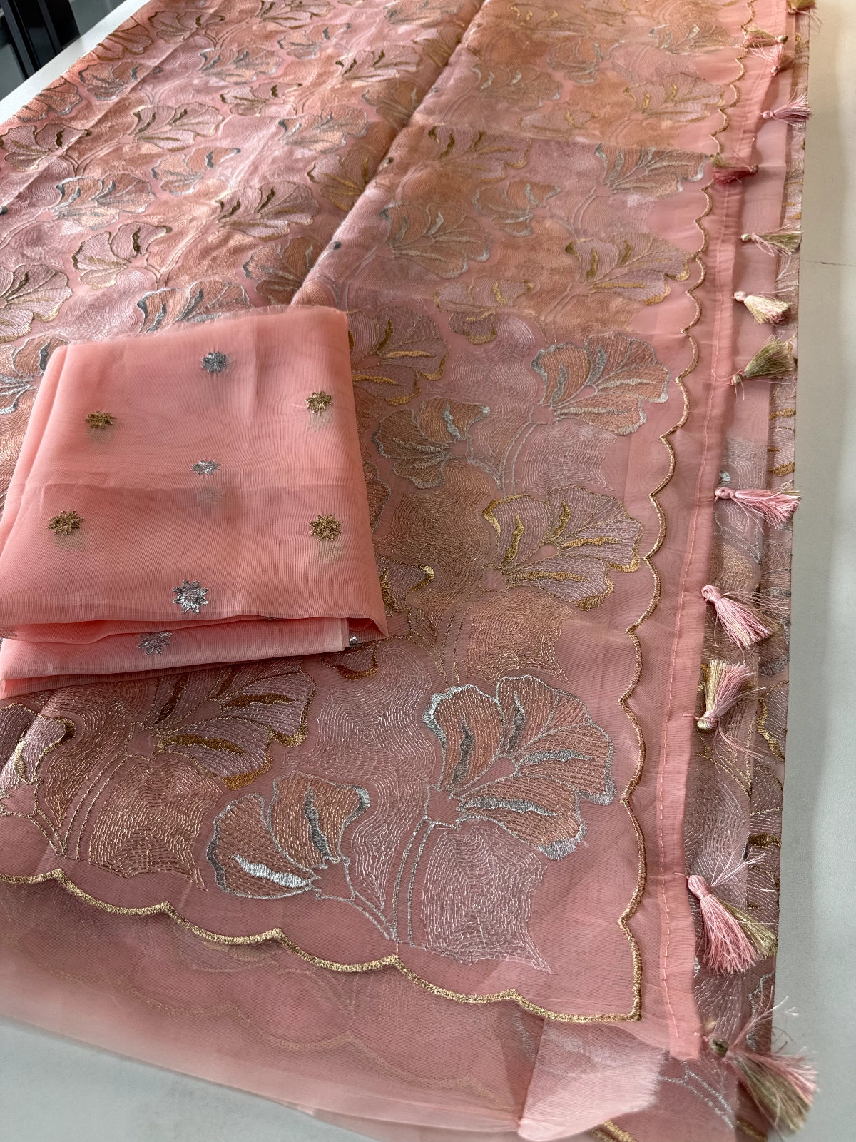 Organza Saree / STU12