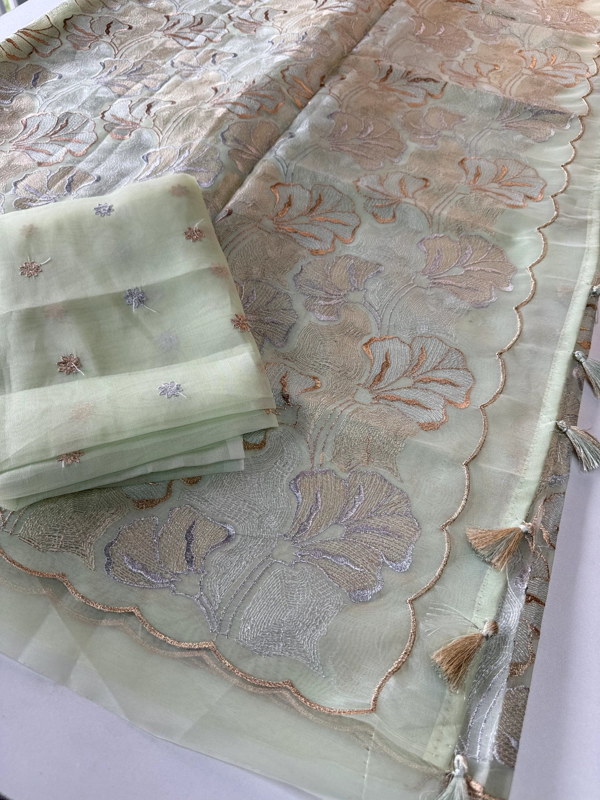 Organza Saree / STU12