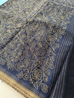 Semi Tussar Silk Saree / MD259
