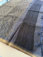 Semi Tussar Silk Saree / MD259