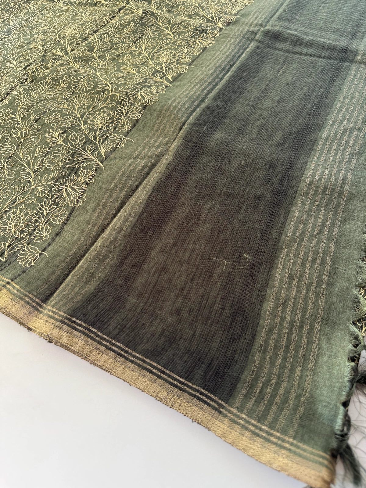 Semi Tussar Silk Saree / MD259