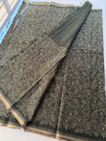 Semi Tussar Silk Saree / MD259