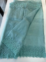 Glass Organza Saree/ N247