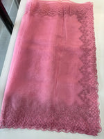 Glass Organza Saree/ N247