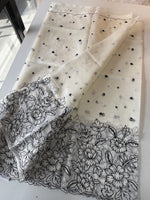 Viscous Organza Saree/ DU18