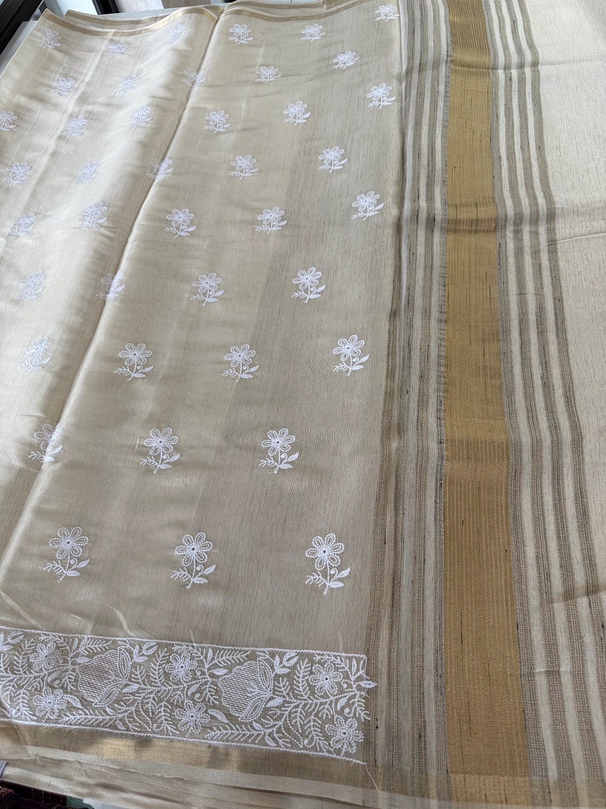 Chanderi Organza Saree/ SM223