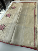 Soft Semi Tussar Saree/ 1310