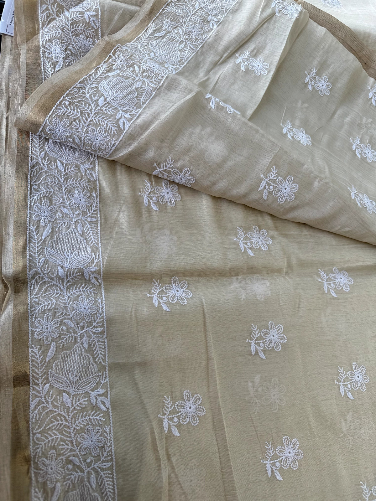 Chanderi Organza Saree/ SM223