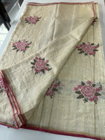 Soft Semi Tussar Saree/ 1310