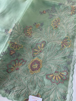 Glass Organza Saree/ 5598