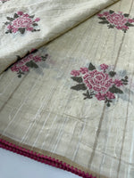 Soft Semi Tussar Saree/ 1310