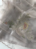 Glass Organza Saree/ 5598