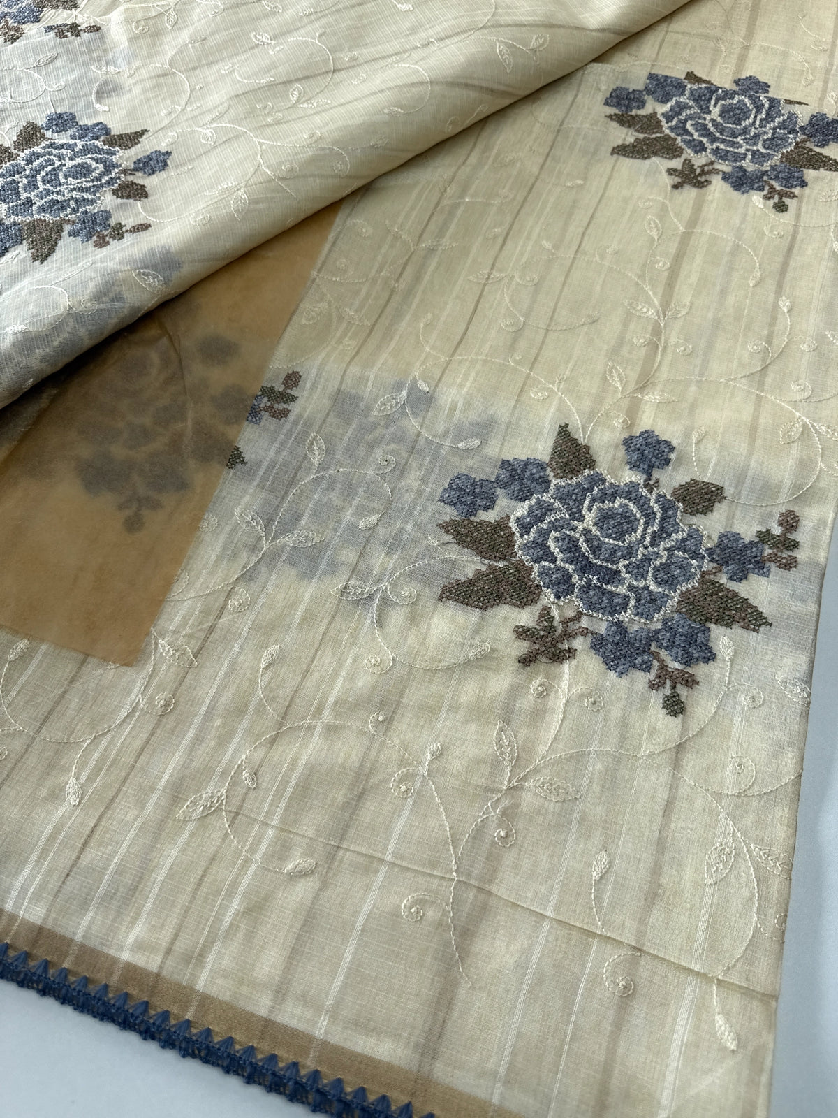 Soft Semi Tussar Saree/ 1310