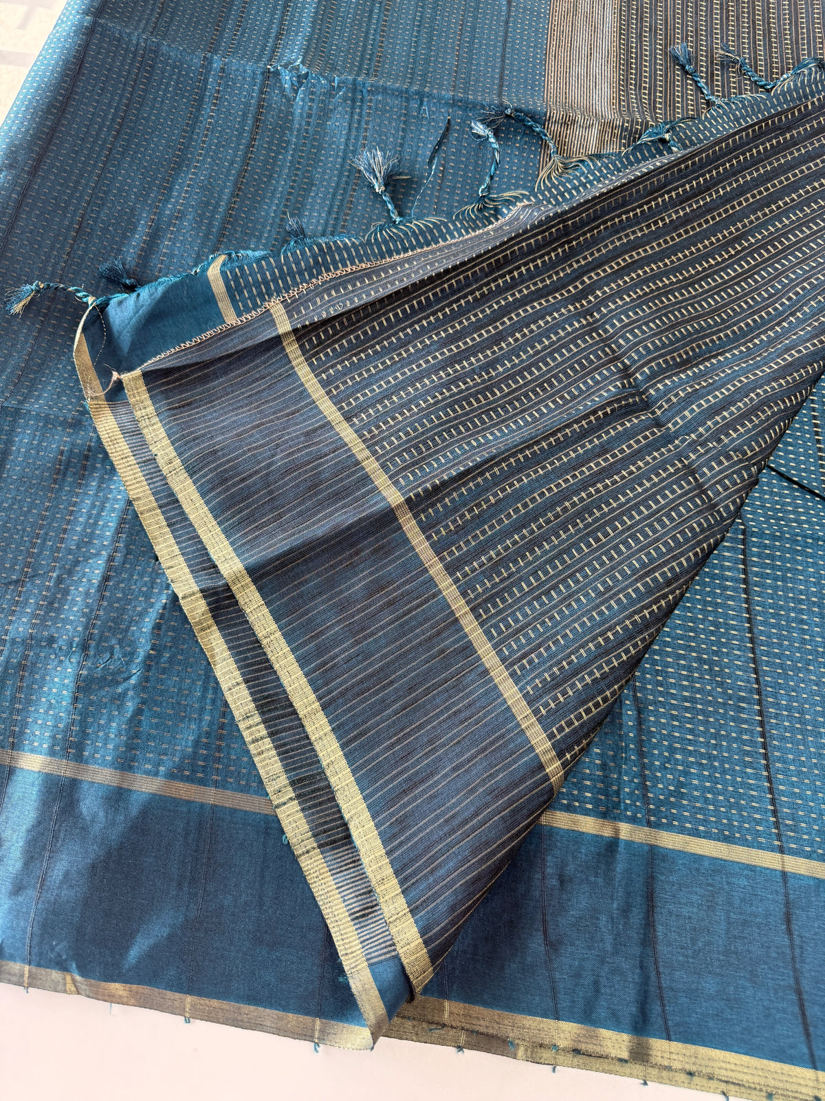 Semi matka saree/MAT12