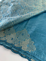 Crushed Organza Saree/ CW3166