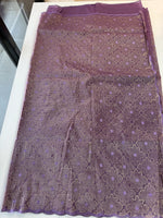 Crushed Organza Saree/ CW3166