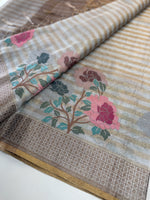 Tissue weaved Saree/ 268D