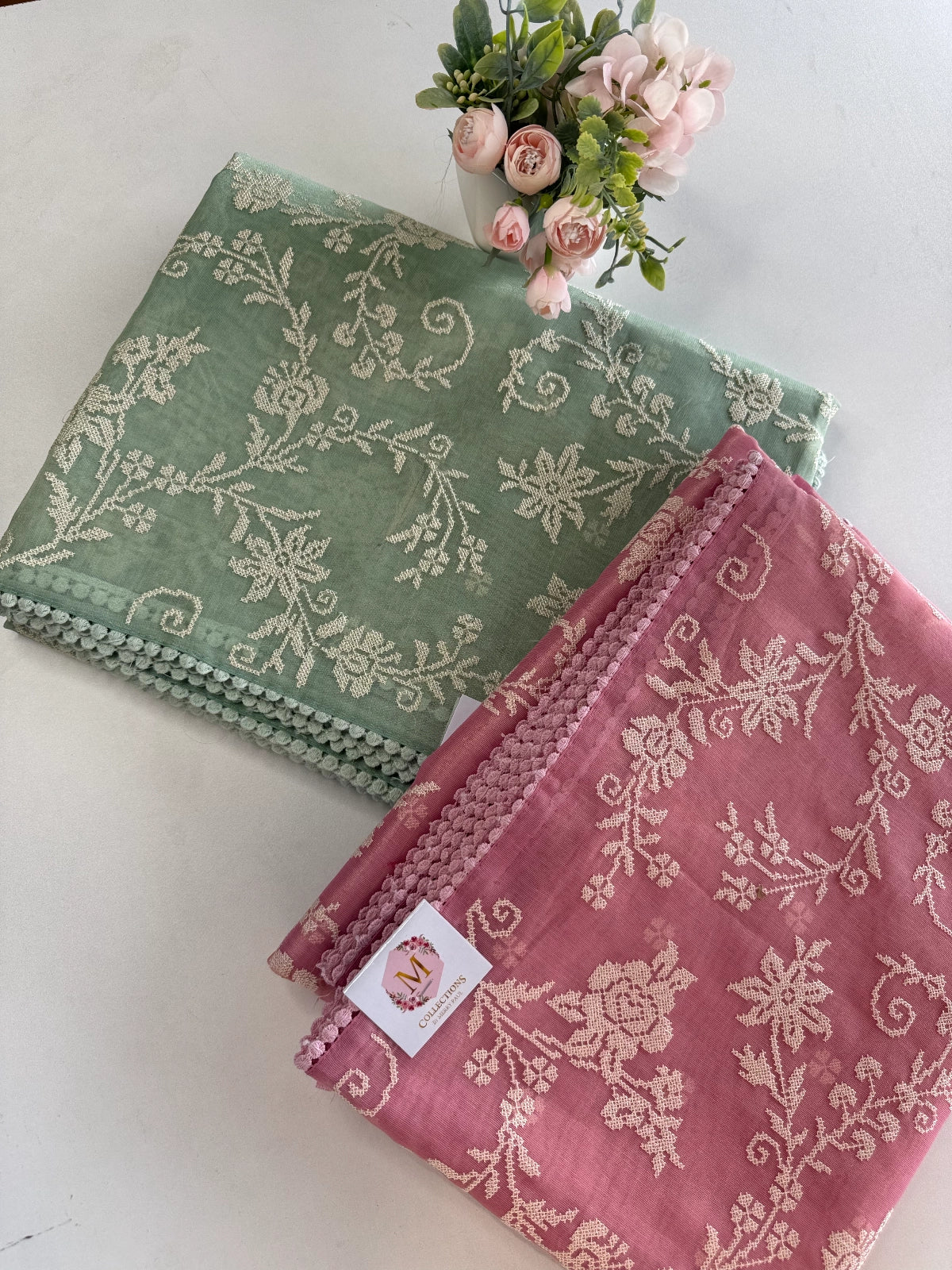 Chanderi Organza Blend Saree/ MC285