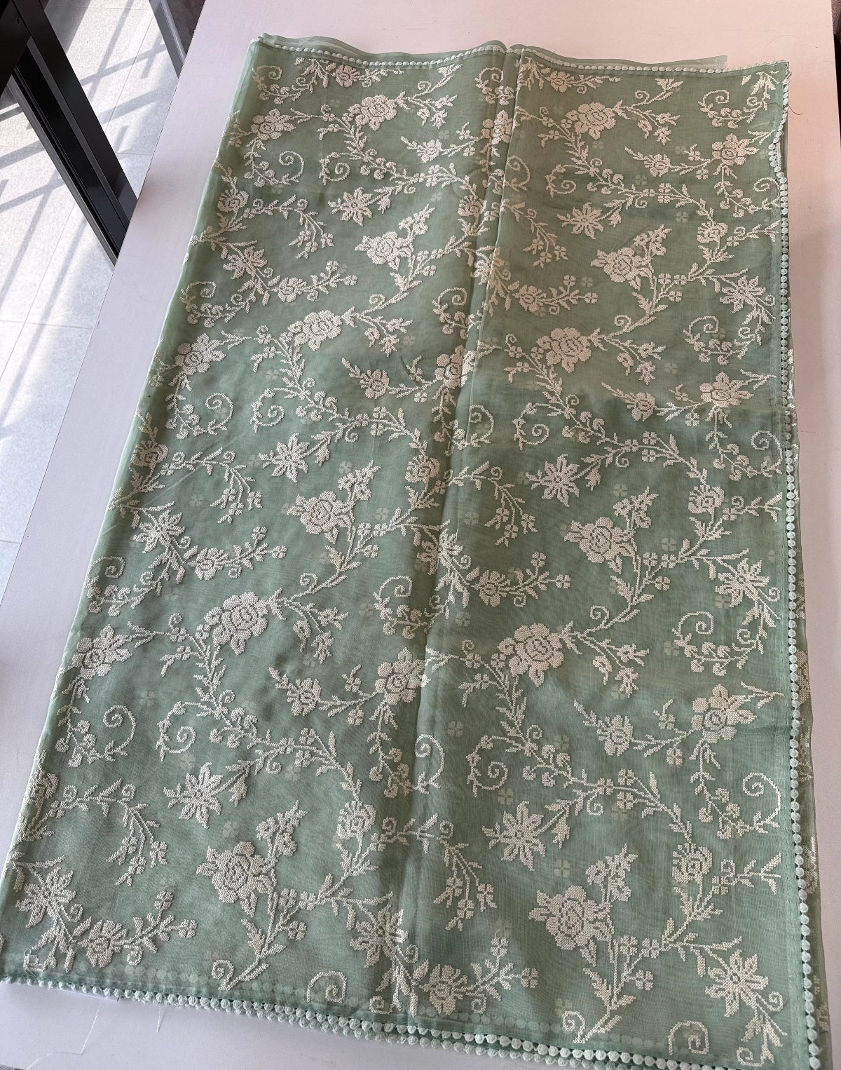 Chanderi Organza Blend Saree/ MC285