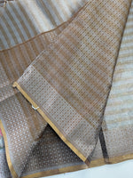 Tissue weaved Saree/ 268D