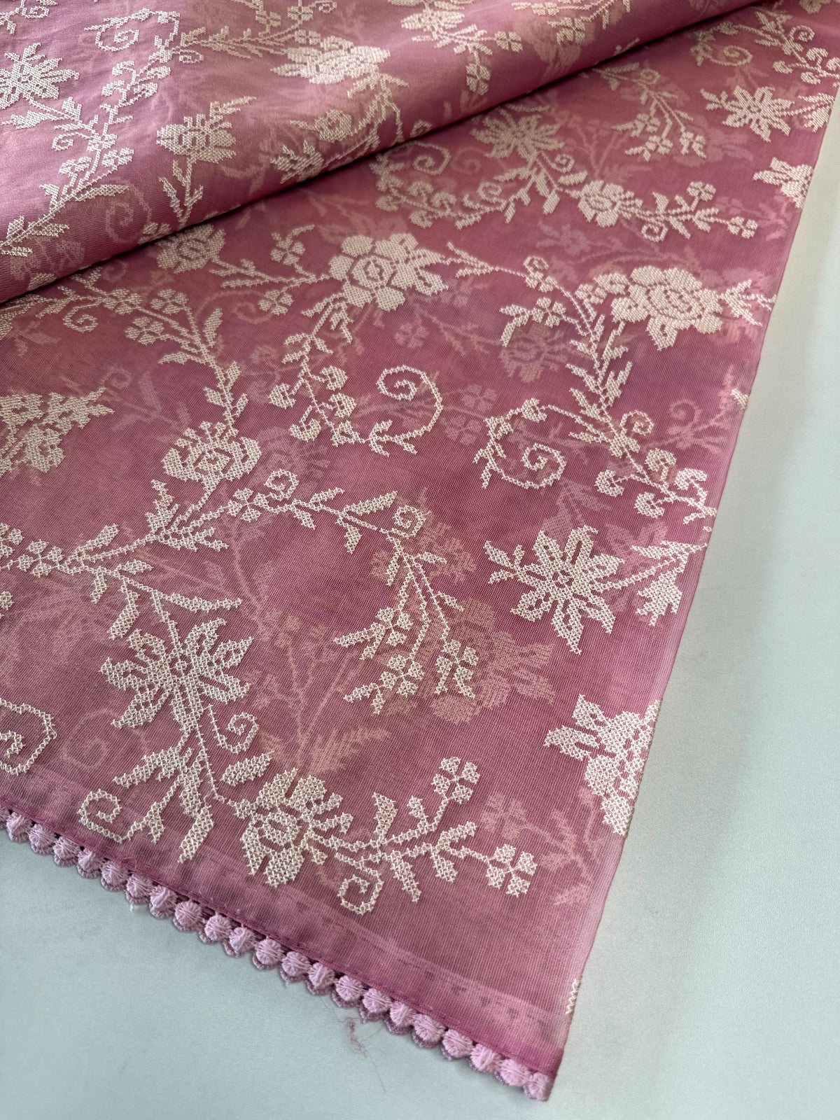 Chanderi Organza Blend Saree/ MC285